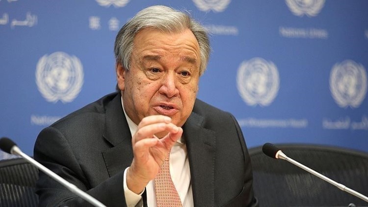 Le secrétaire général de l’ONU, António Guterres
