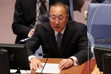 L'ambassadeur chinois à l'ONU, Zhang Jun (image d'illustration).