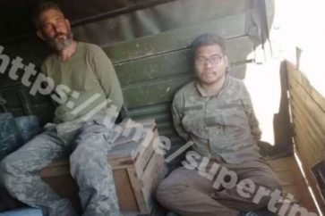 Les deux militaires  américains capturés par les forces russes en Ukraine.