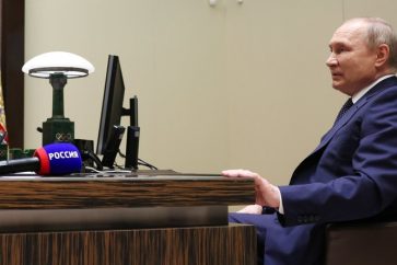 M. Poutine estime que les livraisons supplémentaires d'armes ont pour seul but de faire durer le conflit armé autant que possible