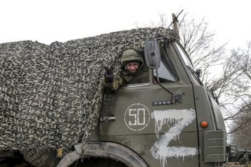 Un soldat russe (illustration)