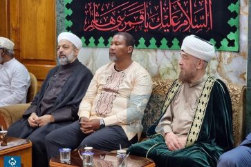 Le petits-fils de Nelson Mandela et le mufti de Russie