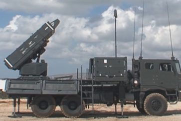 Système de défense aérienne SPYDER.