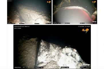 Les enquêteurs allemands ont découvert un trou de 8 mètres de diamètre sur une des conduites. Il n’a pu être provoqué que par une puissante explosion.