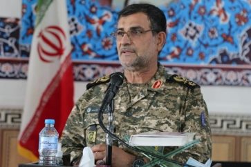 "60 drones peuvent être lancés depuis le pont du navire Martyr Bagheri puis  atterrir sur la piste du navire".