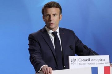 Le président français Emmanuel Macron