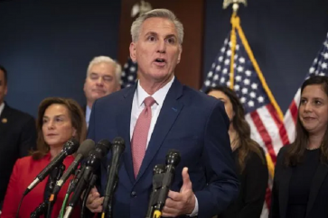 Kevin McCarthy espère devenir le prochain Speaker de la Chambre des représentants. — CNP/NEWSCOM/SIPA