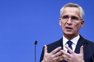 Le secrétaire général de l'OTAN, Jens Stoltenberg