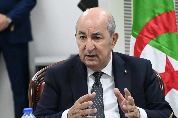 Le président algérien Abdelmadjid Tebboune