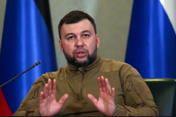 Le chef de la République populaire de Donetsk, Denis Pouchiline.