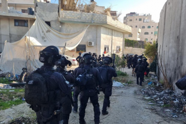 Des soldats israéliens ont pris d'assaut le camp de Shuafat, le 25 janvier 2023.