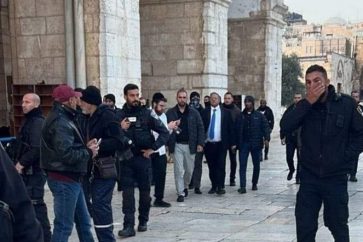 Escorté par la police d'occupation israélienne, Ben Gvir a profané, ce mardi 3 janvier, la mosquée AlAqsa.