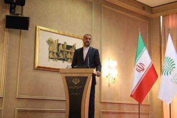 Le ministre iranien des Affaires étrangères Hossein Amir-Abdollahian.