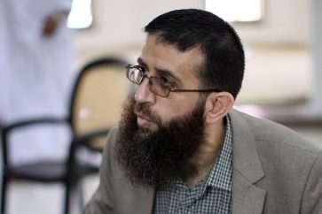 Le gréviste de la faim cheikh Khadr Adnan.