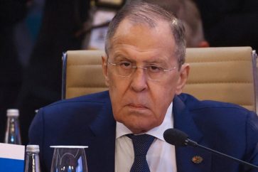 Le ministre russe des Affaires étrangères Sergueï Lavrov.