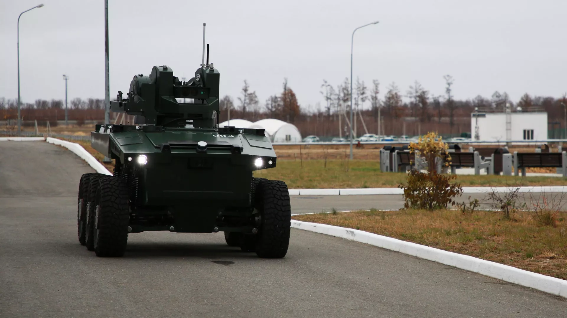 Robot de sécruité russe Marker