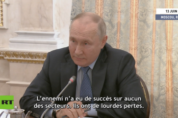 Le président russe Vladimir Poutine