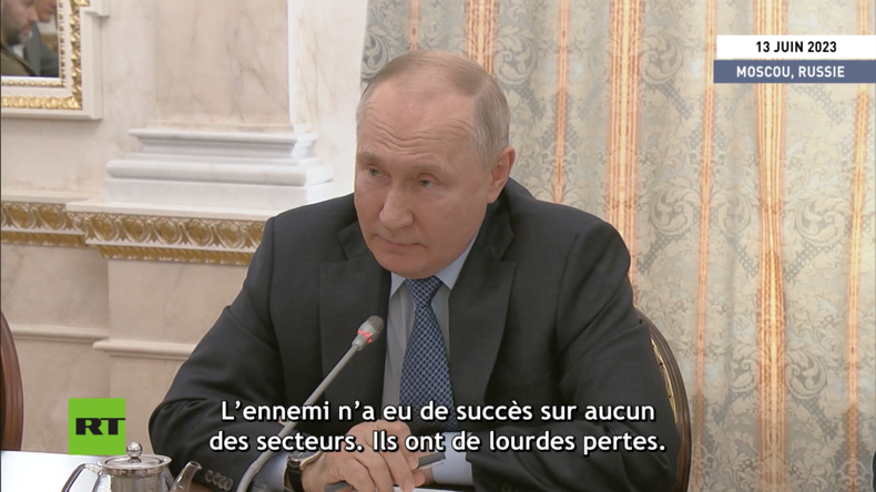 Le président russe Vladimir Poutine