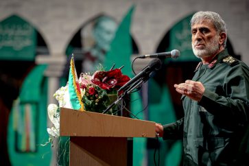 Le commandant de la Force Qods, le général Esmail Qaani.