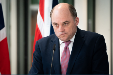 Le ministre britannique de la Défense Ben Wallace