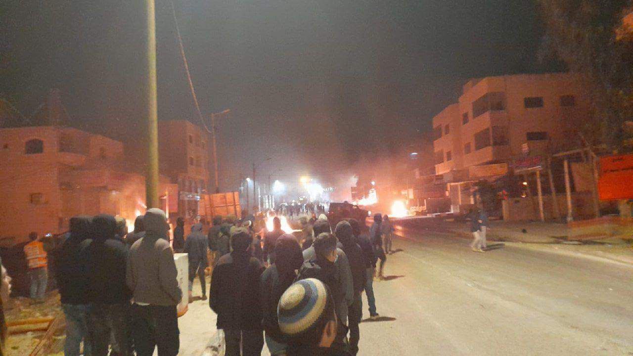 Des colons qui ont attaqué la localité de Huwara au sud de Naplouse en février 2023