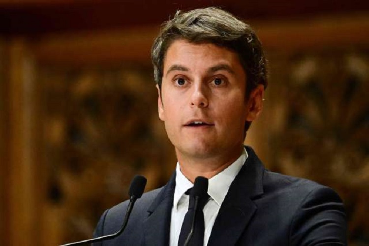 Le ministre français de l’Éducation nationale, Gabriel Attal.