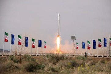 La Force aérospatiale du Corps des gardiens de la Révolution islamique (CGRI) a lancé en orbite le satellite d’imagerie Nour-3, mercredi 27 septembre. ©Tasnim News