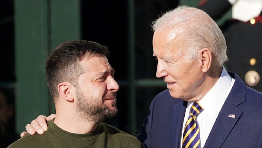 Joe Biden et Volodomyr Zelensky