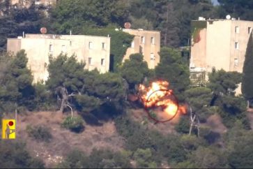 L'opération contre la position al-Menara