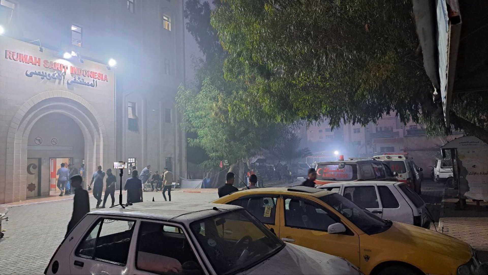 L'hôpital indonésien à Gaza