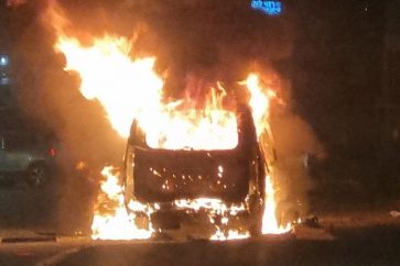 Dans la colonie Kiyat Shmona