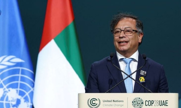 Le président colombien Gustavo Petro