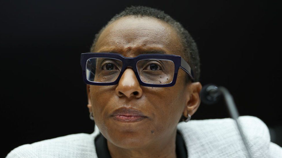 La présidente de l’université américaine d’Harvard, Claudine Gay