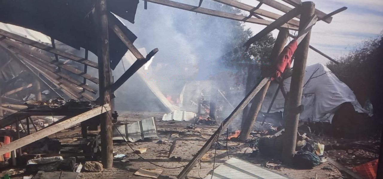 Un drone piégé du Hezbollah a visé une cible militaire israélienne à Margaliot, le 16 décembre 2023.