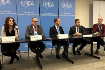 Des médecins de retour de Gaza au siège des Nations unies