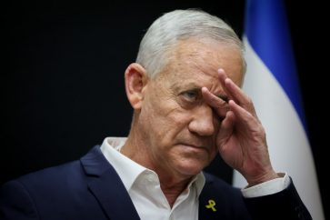 Benny Gantz, ancien chef d'état-major de l'armée et ministre du cabinet de guerre