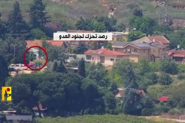 Des attroupements des soldats israéliens dans une colonie à la frontière avec le Liban.