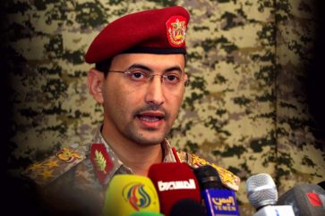 Le porte-parole des forces armées yéménites, le général de brigade Yehya Sarii