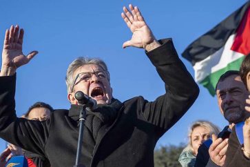Le député de la France insoumise Jean-Luc Mélenchon