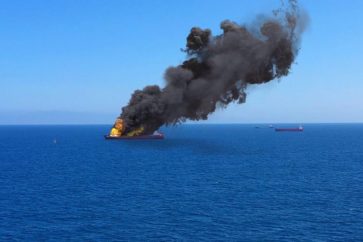 L'armée yéménite a utilisé un nouveau missile balistique pour frapper un navire israélien dans la mer d’Oman. ©Shutterstock/Illustration