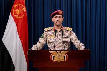 Le porte-parole des forces armées yéménites, le général de brigade Yehya Sarii