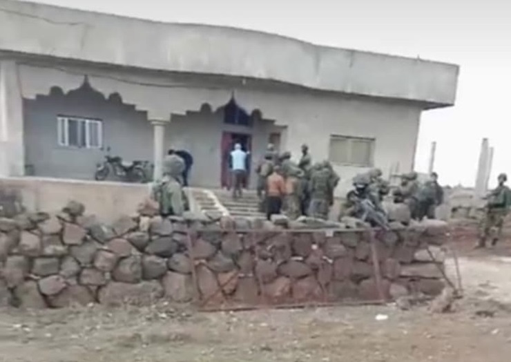 Incursion israélienne dans le village al-Rafid