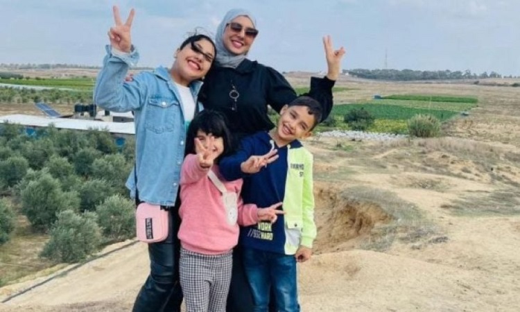 La journaliste palestinienne Iman Al-Shanti, son mari et leurs trois enfants sont tombés en martyre suite à un bombardement israélien visant leur maison à Gaza.