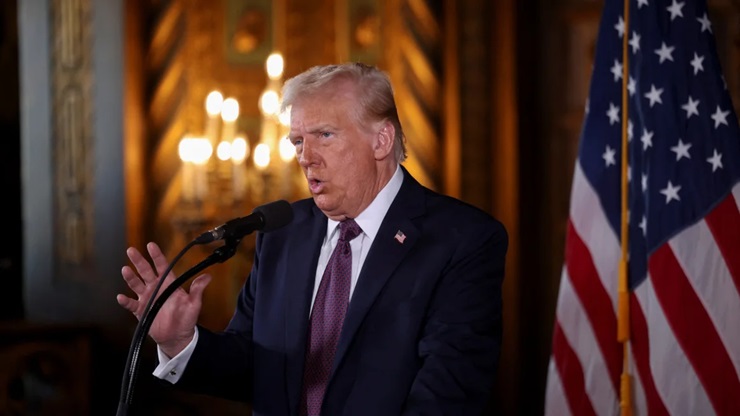 Donald Trump prendra ses fonctions le 20 janvier 2025.