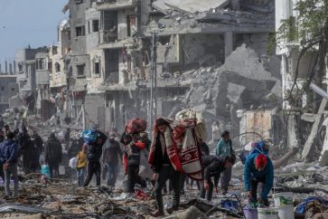 La guerre génocidaire israélienne contre Gaza qui a couté la vie à plus de 47 000 Palestiniens et laissé le territoire à l'état de ruines.