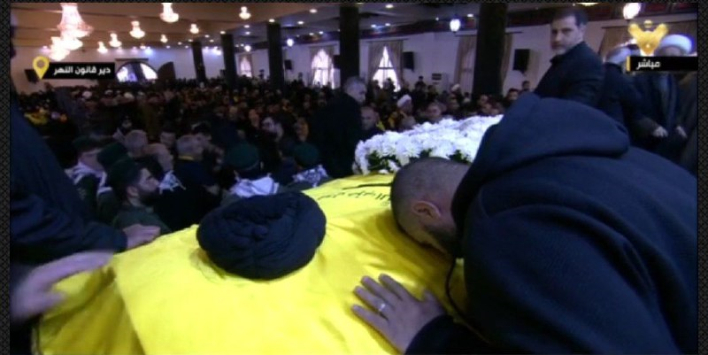 Obsèque du martyr Sayed Hachem Safieddine.