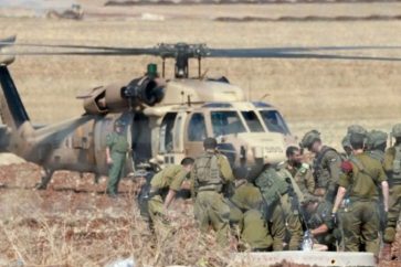 Des soldats israéliens blessés évacués par un hélicoptère (Archives)