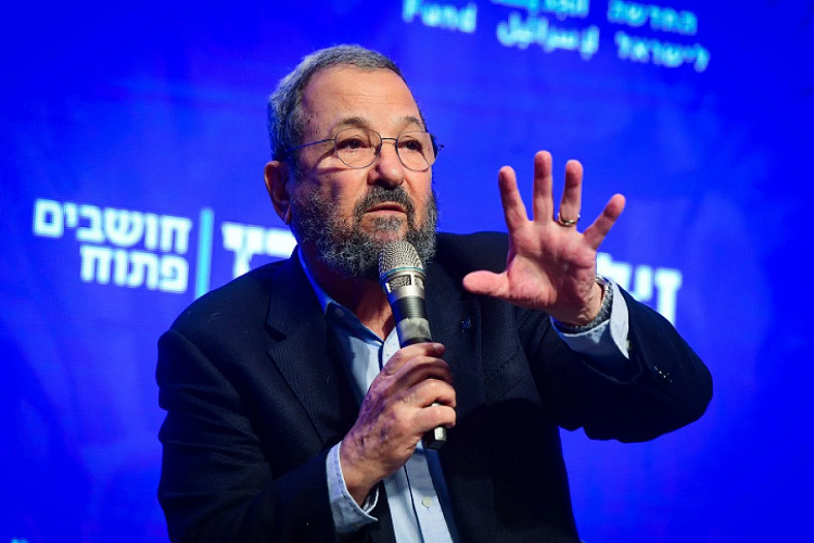 L'ancien Premier ministre israélien Ehud Barak