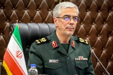 Le général Mohammad Baqeri, chef d'état-major des forces armées iraniennes.
