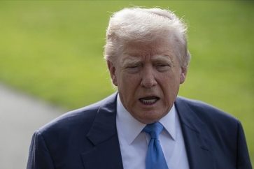 Le président américain Donald Trump